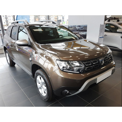 Ochranná nerezová lišta prahu piatych dverí (čierna) Dacia Duster II 2017 -