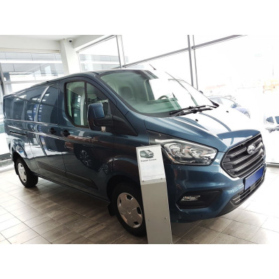 Ochranná nerezová lišta prahu piatych dverí Ford Tourneo Custom 2012 -