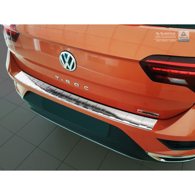 Ochranná nerezová lišta prahu piatych dverí VW T-Roc 2017 -