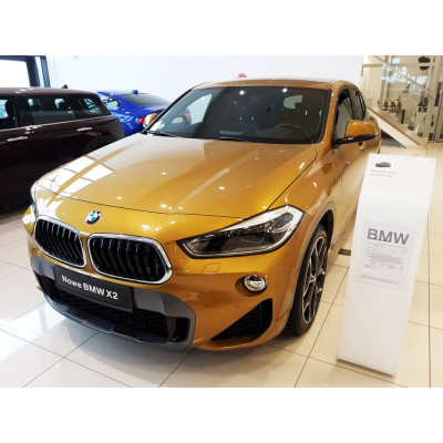 Ochranná nerezová lišta prahu piatych dverí BMW X2 F49 (M-Pakiet) 2018 -