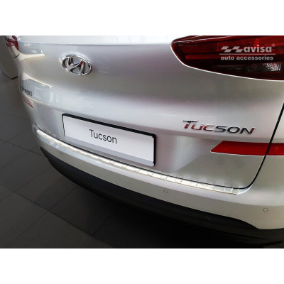 Ochranná nerezová lišta prahu piatych dverí Hyundai Tucson 2018 -