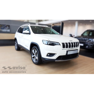 Ochranná nerezová lišta prahu piatych dverí Jeep Cherokee V 2018 -