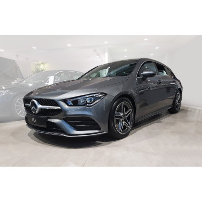 Ochranná nerezová lišta prahu piatych dverí Mercedes CLA II Shooting Brake X118 2019 -