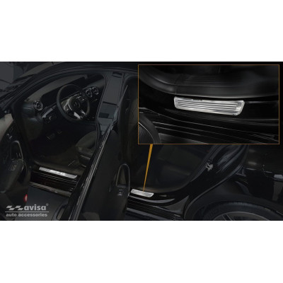 Nerezové kryty prahov (zadné) Mercedes CLA II Shooting Brake X118 2019 -