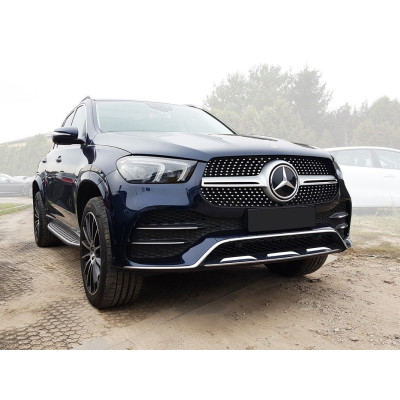 Ochranná nerezová lišta prahu piatych dverí Mercedes GLE II W167 2019 -