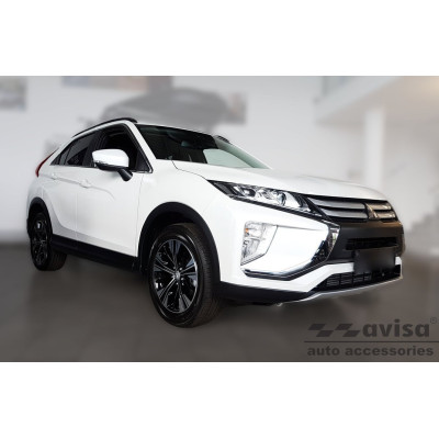 Ochranná nerezová lišta prahu piatych dverí (čierna) Mitsubishi Eclipse cross 2017 -