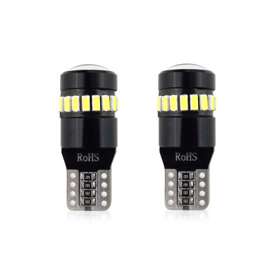 Led žiarovka T10 W5W 18SMD 3014 + 1SMD CANBUS 12V/24V Biela