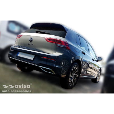 Ochranná uhlíková lišta prahu piatych dverí VW Golf VIII 2019 -