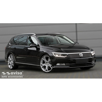 Ochranná uhlíková lišta prahu piatych dverí VW Passat B8 Variant 2014 -