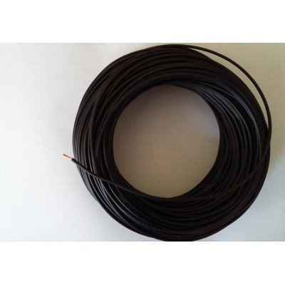 El. kabel 0.75mm čierny
