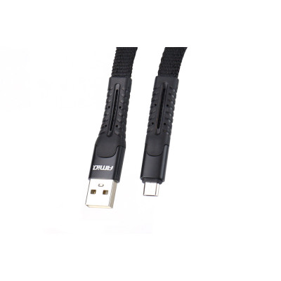 Pružinový kábel USB+microUSB 120cm FullLINK