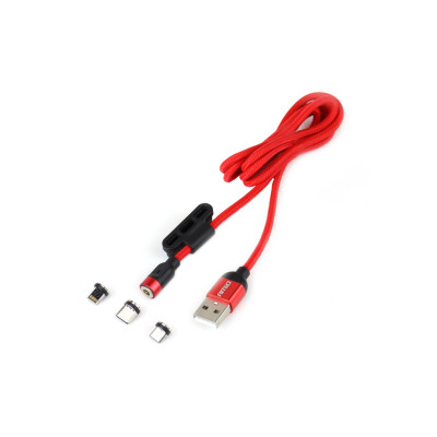 Multikábel USB Lightning/USB C/micro USB 100cm