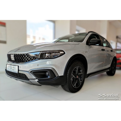 Ochranná nerezová lišta prahu piatych dverí Fiat Tipo Cross 2020 -