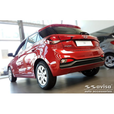 Ochranná nerezová lišta prahu piatych dverí Hyundai i20 II 2018 - 2020