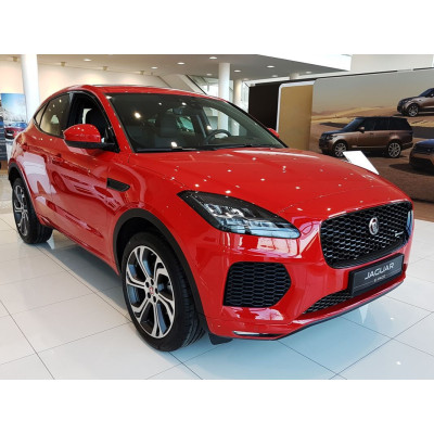 Ochranná nerezová lišta prahu piatych dverí Jaguar E-Pace 2017 -