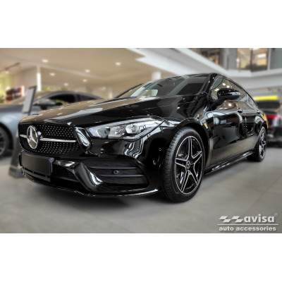 Ochranná uhlíková lišta prahu piatych dverí Mercedes CLA II Shooting Brake X118 2019 -