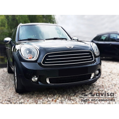 Ochranná nerezová lišta prahu piatych dverí Mini Countryman 2010 - 2014