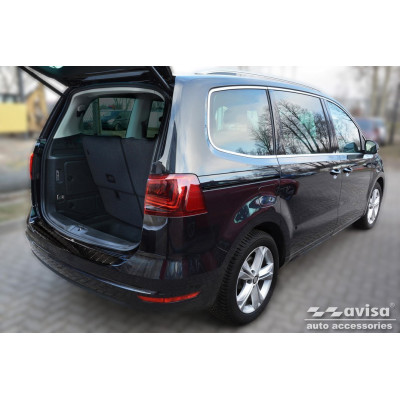 Ochranná uhlíková lišta prahu piatych dverí Seat Alhambra II 2010 -