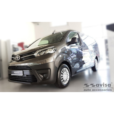 Ochranná nerezová lišta prahu piatych dverí Toyota Proace II 2016 -