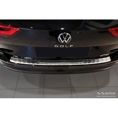 Ochranná nerezová lišta prahu piatych dverí VW Golf VIII Variant 2020 -