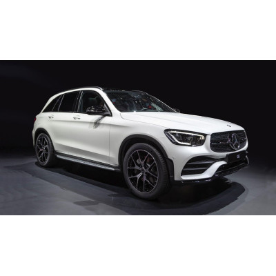 Nerezové kryty prahov (zadné) Mercedes GLC 2015 -